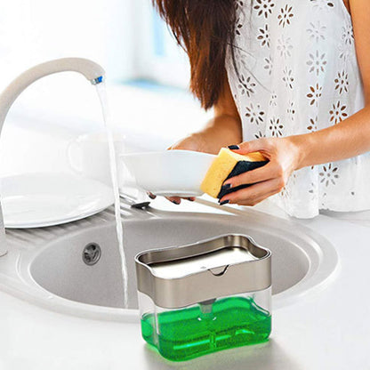 Soap Pump Sponge Dispenser