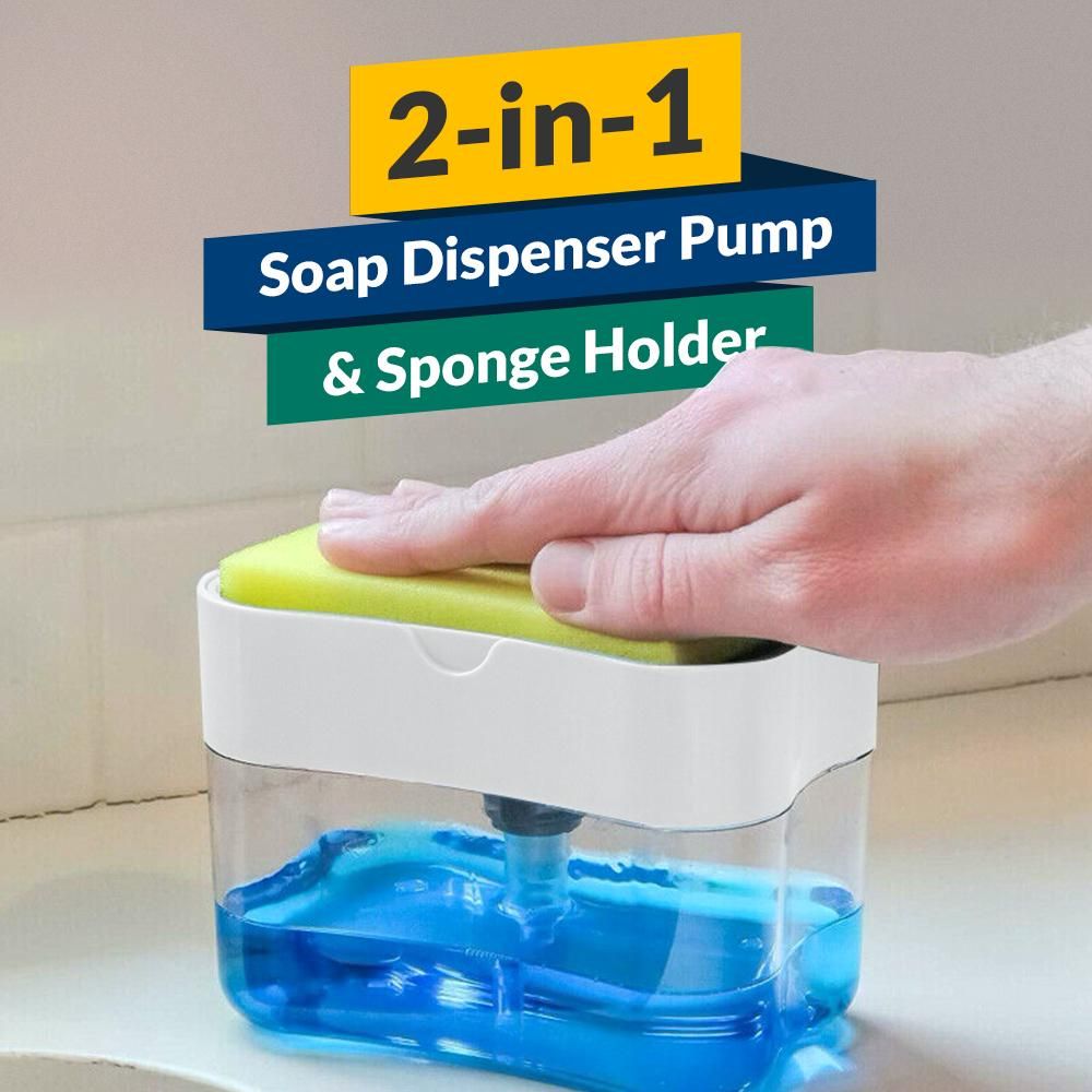 Soap Pump Sponge Dispenser