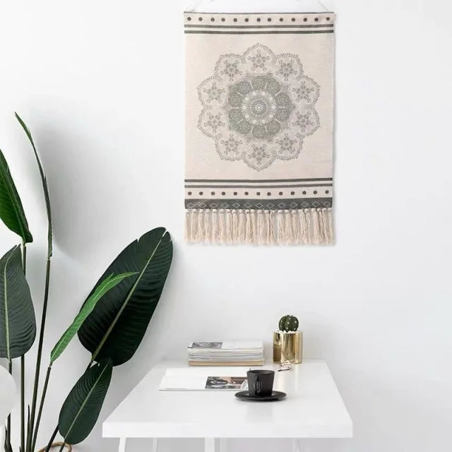 Boho Woven Wall Tapestry