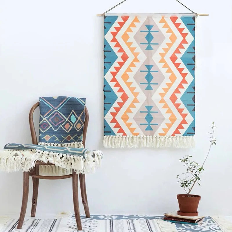 Boho Woven Wall Tapestry