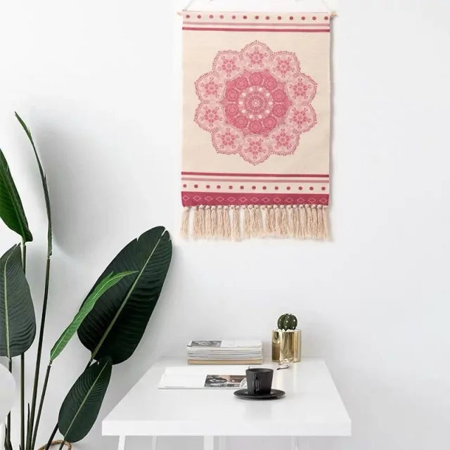 Boho Woven Wall Tapestry