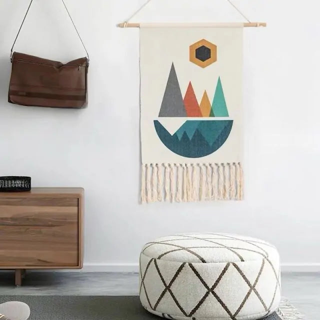 Boho Woven Wall Tapestry