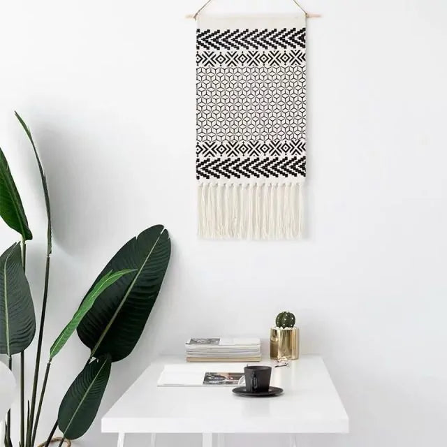 Boho Woven Wall Tapestry