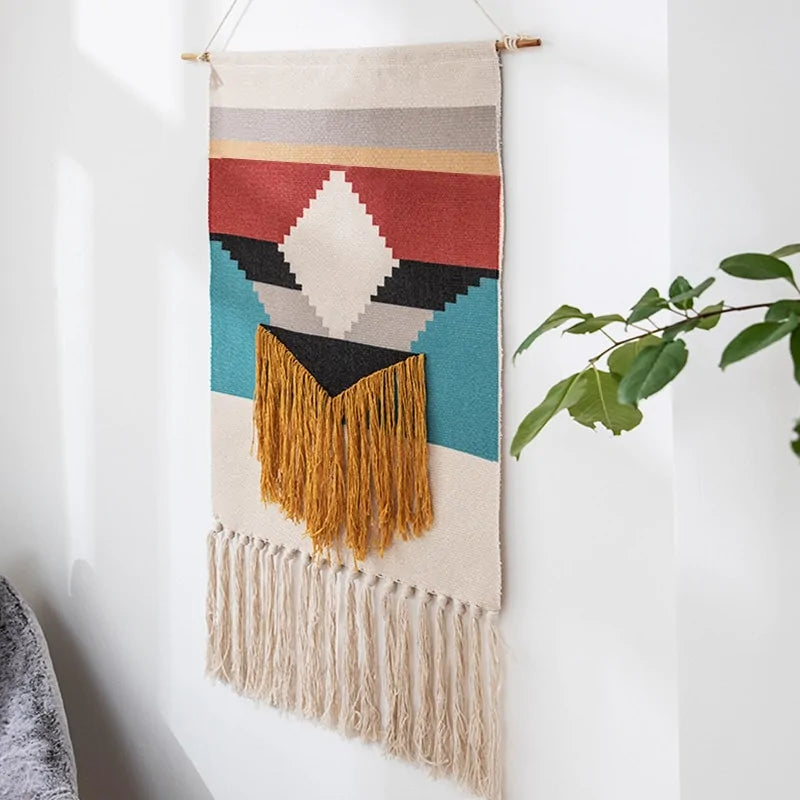 Boho Woven Wall Tapestry