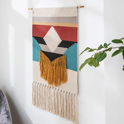 Boho Woven Wall Tapestry