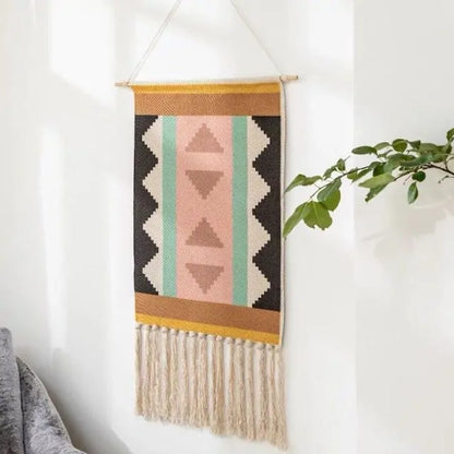 Boho Woven Wall Tapestry