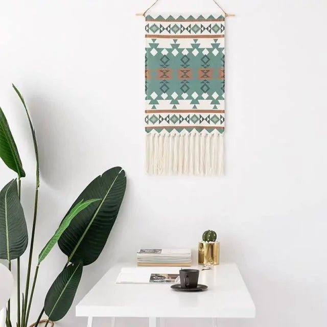 Boho Woven Wall Tapestry